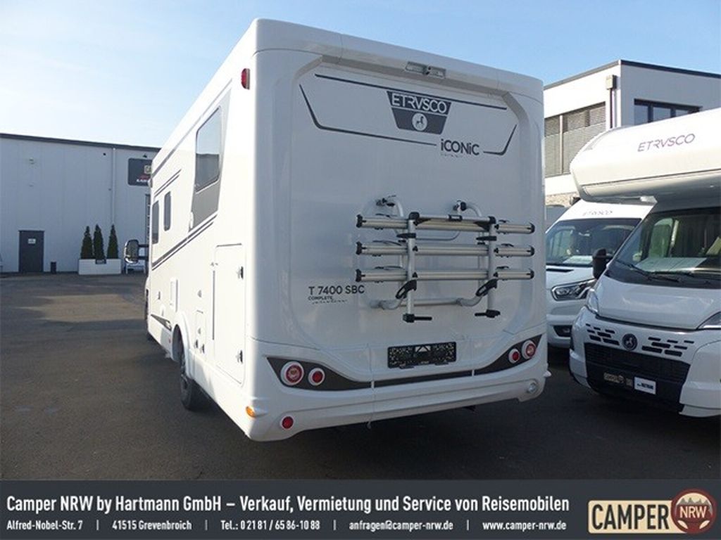 ETRUSCO T 7400 SBC Complete Sel. + Fahrradtr. + Safetyp.