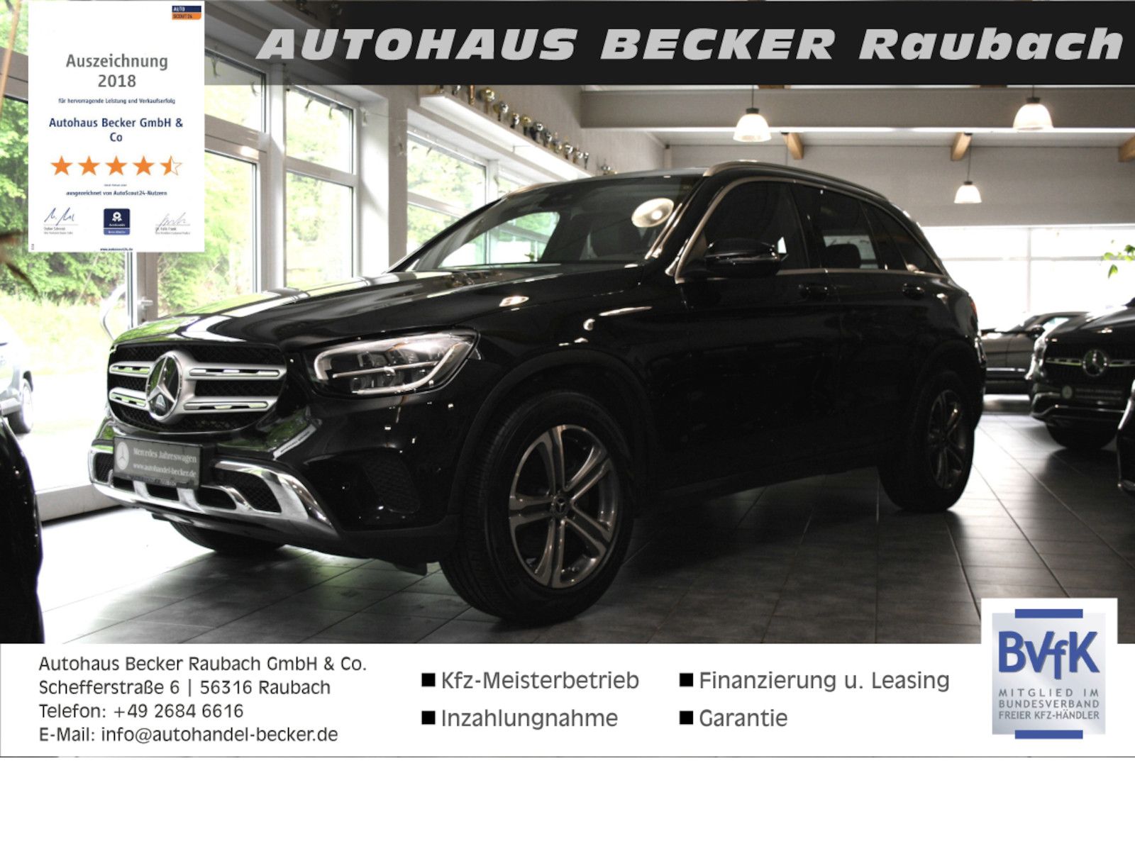 Fahrzeugabbildung Mercedes-Benz GLC 220 d 4M Offroad *Standheizung*LED*Memory