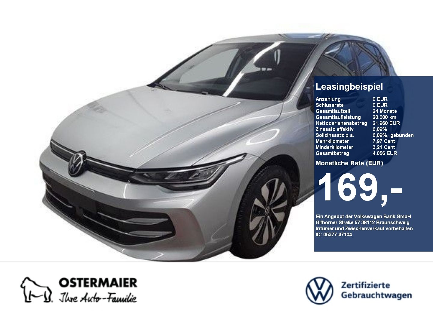 Volkswagen Golf VIII GOAL 1.5TSI 116PS ACC.5J-G.AREA-VIEW.N