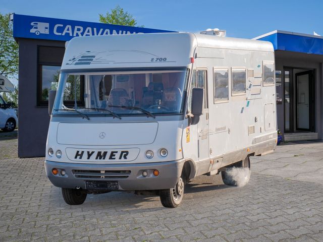 HYMER / ERIBA / HYMERCAR S-Klasse S 700 AUTOMAT#HUBSTÜTZEN#AHK#KLIMA