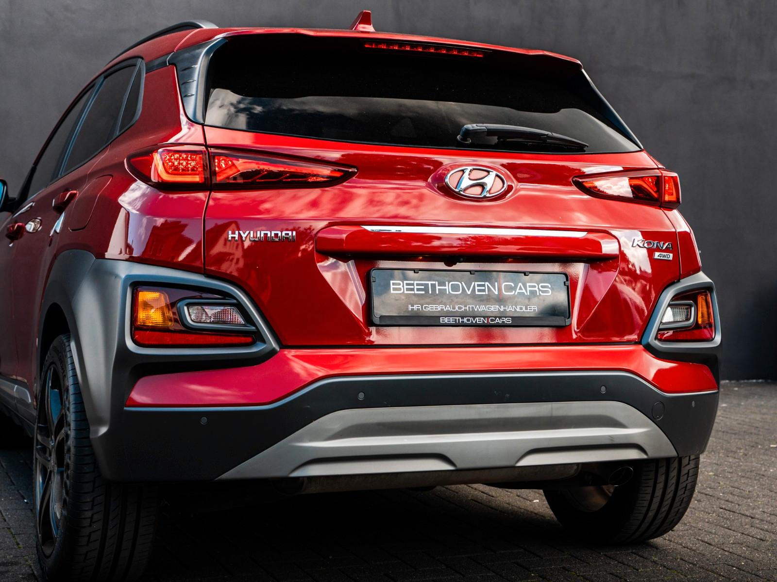 Hyundai Kona 4WD AUtomatik+Leder+SD+1Hand