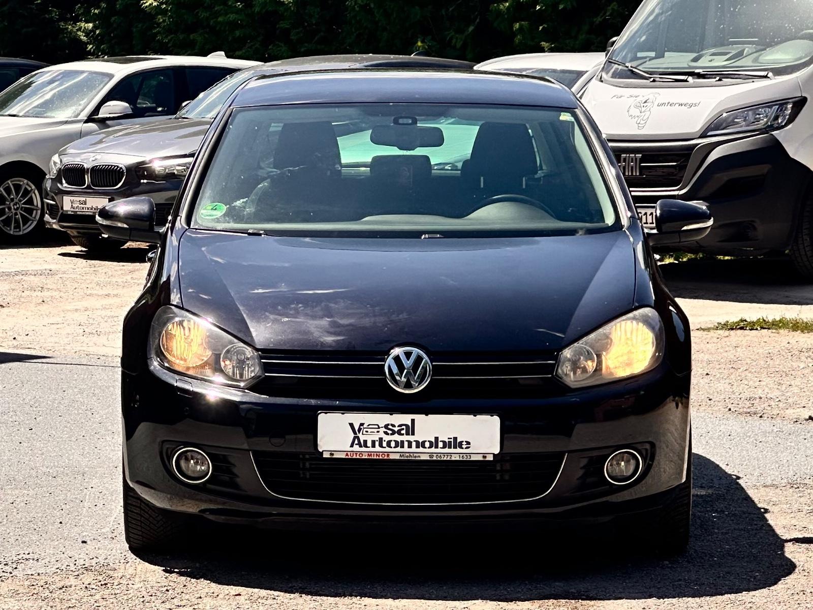 Volkswagen Golf 6 Style TÜV-SERVICE NEU/SCHECKHEFT GEPFLEGT