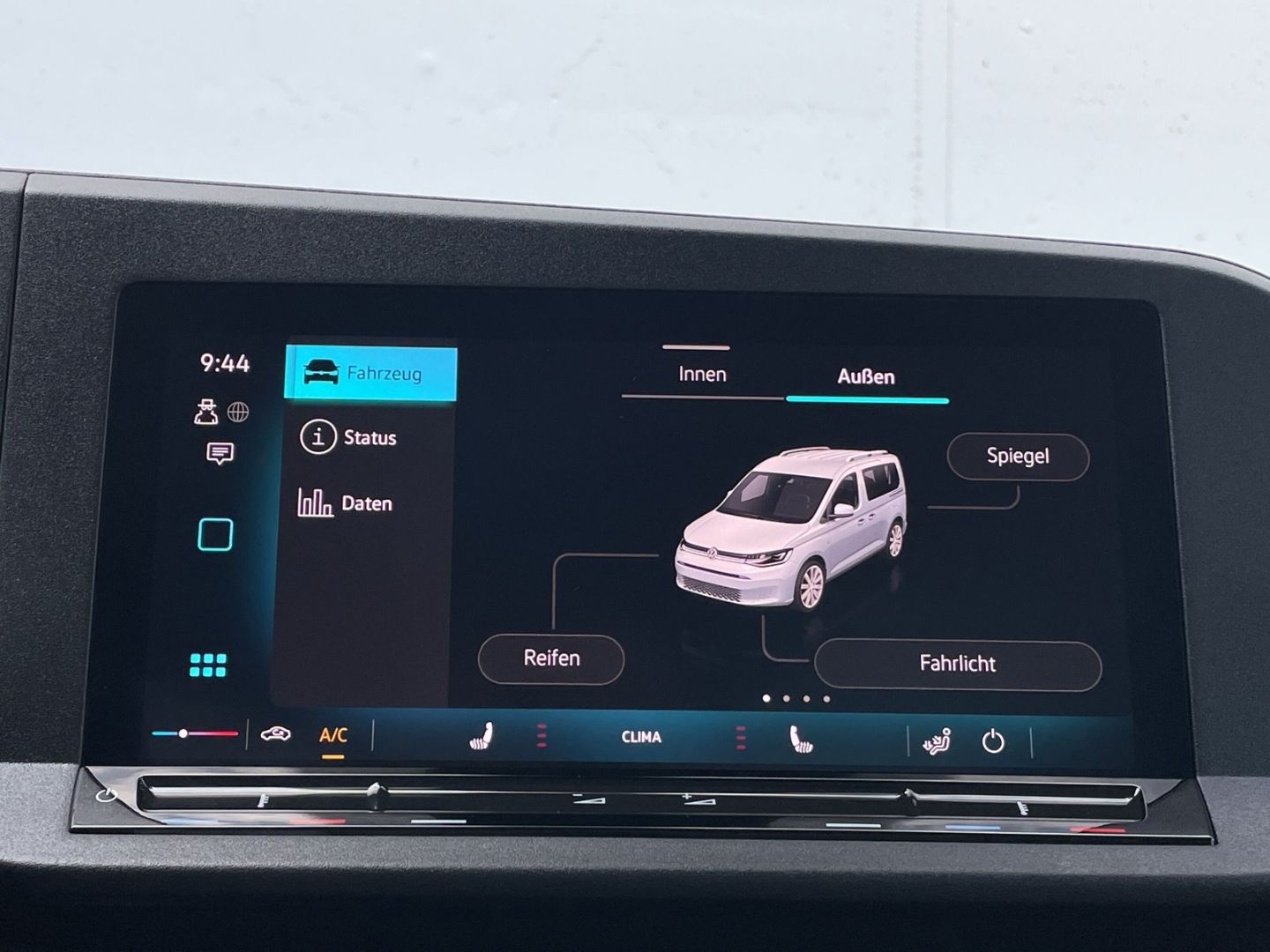 Caddy Life 2.0 TDI 5-Sitzer Kamera/Sitzhzg/App-C