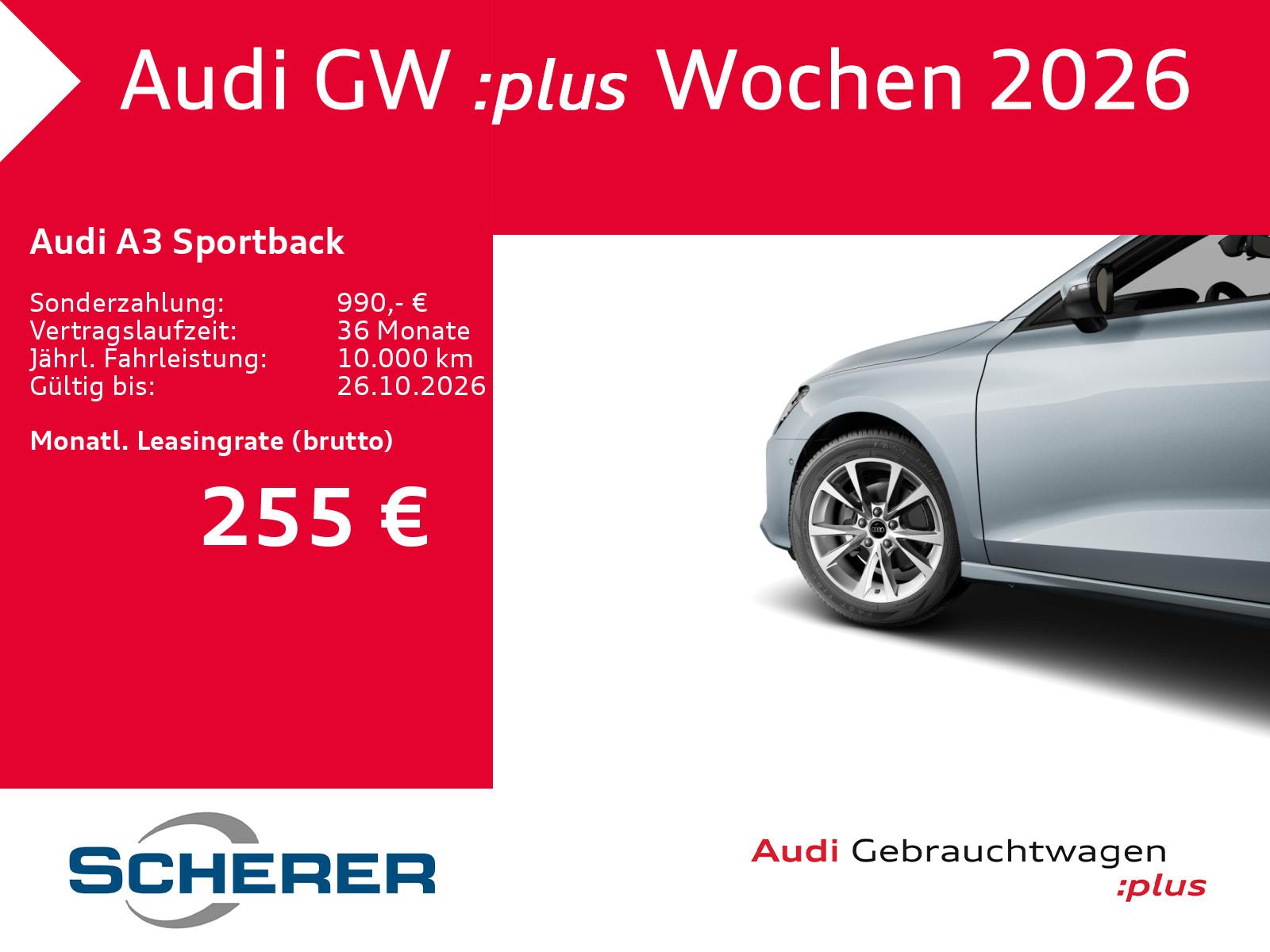 Audi A3 Sportback Advanced TFSI LED NAVI HEAD-UP EINP, миниатюра 4