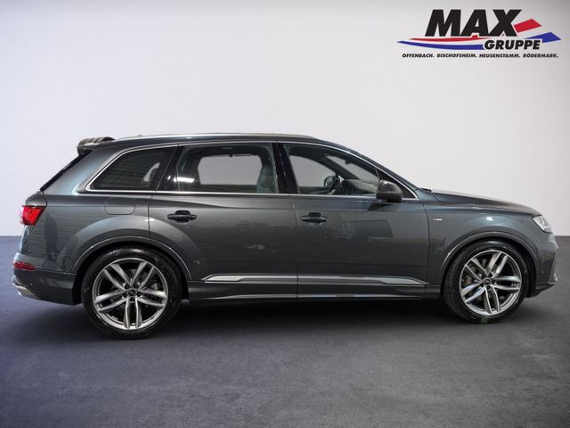 Q7 50 TDI QUATT S LINE 7-SITZE+AHK+NACHT+TV+HUD+