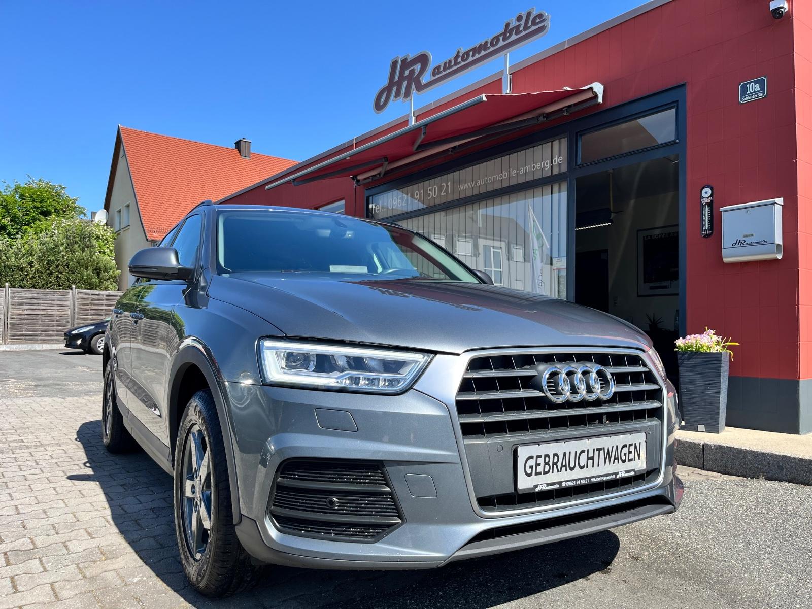Audi Q3 sport AHK LED SHZ GRA PDC top gepflegt !