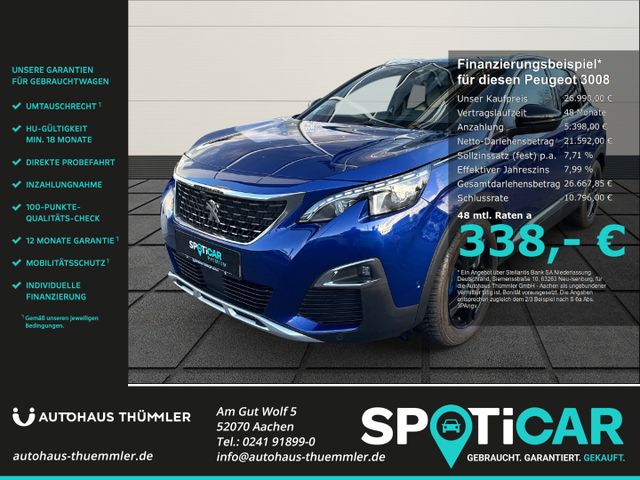 Peugeot 3008 Hybrid4 300 GT 1.6 Plug-In EU6d Navi digita