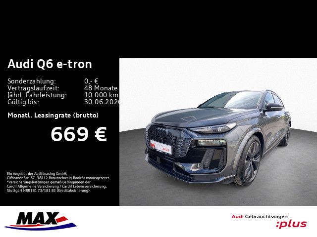 Q6 e-tron QUATT S LINE MATRIX+AHK+PANO+B&O+LUFT+