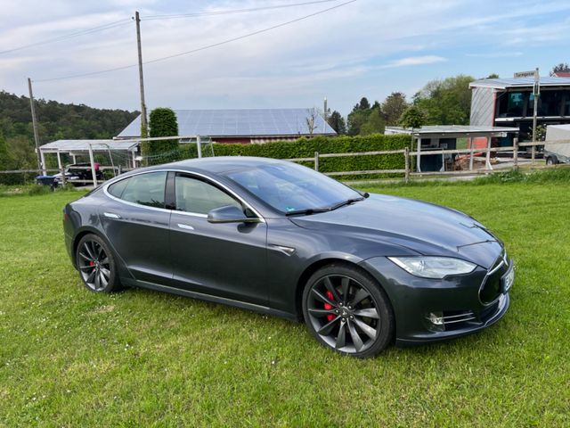 Tesla Model S P85 Plus SUC free Turbine Felgen 21