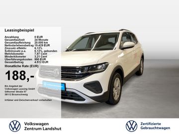 Volkswagen Leasingangebot: Volkswagen T-Cross Life 1.0 TSI 2xKlima ACC KlimaA LED Navi