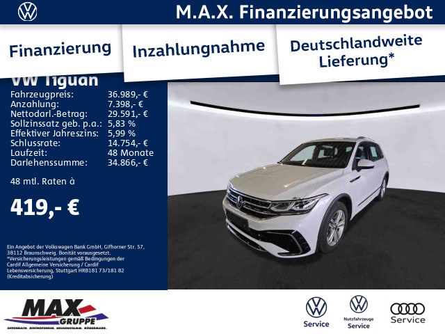 Tiguan 2.0 TDI DSG 4M R-LINE PANO+KAM+AHK+DCC+