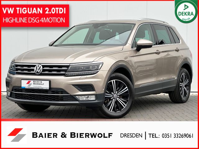 Volkswagen Tiguan 2.0TDI Highline 4Motion LED PANO AHK CARP