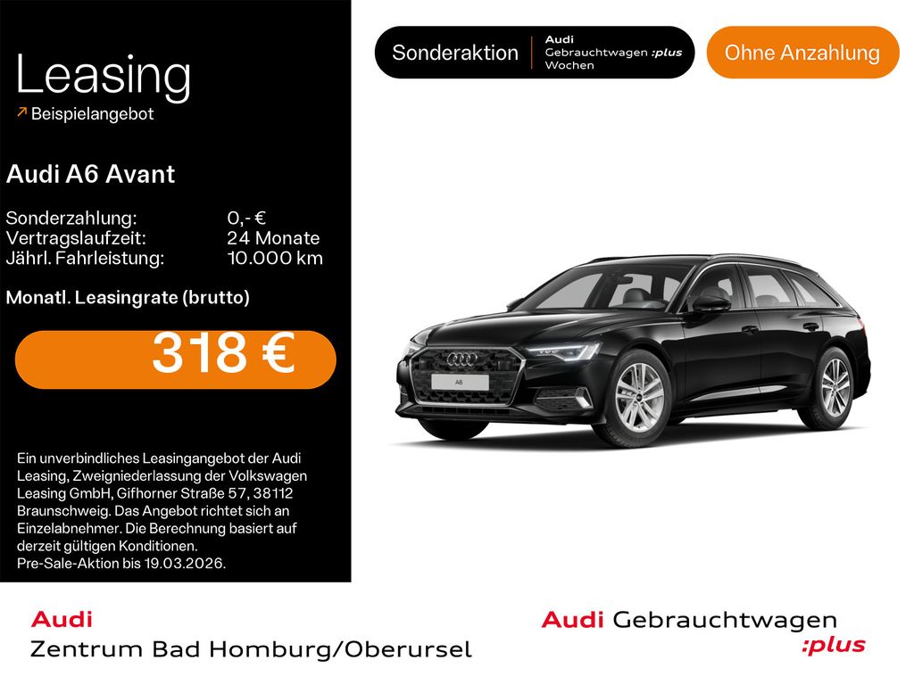 Audi A6 Avant Sport advanced 40 TDI*Navi*LED*AHK*PDC*