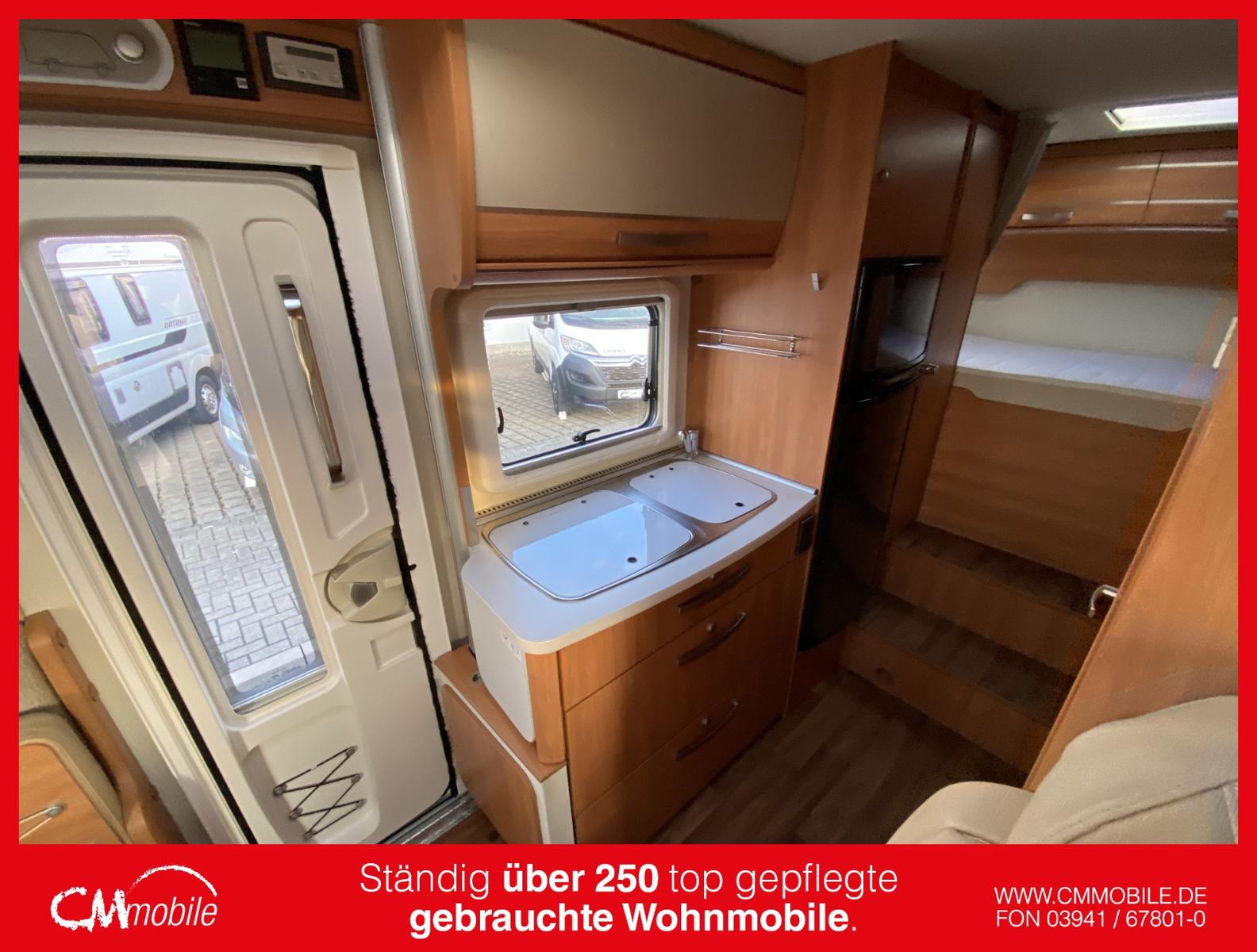 HYMER / ERIBA / HYMERCAR Exsis i 524 - Hub&Festbett - Garage -
