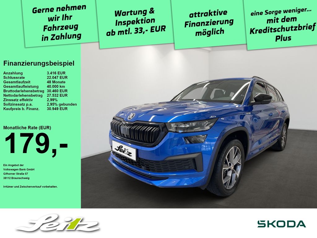 Skoda Kodiaq 2.0 TDI 4x4 Sportline *MATRIX*PANO*NAVI*