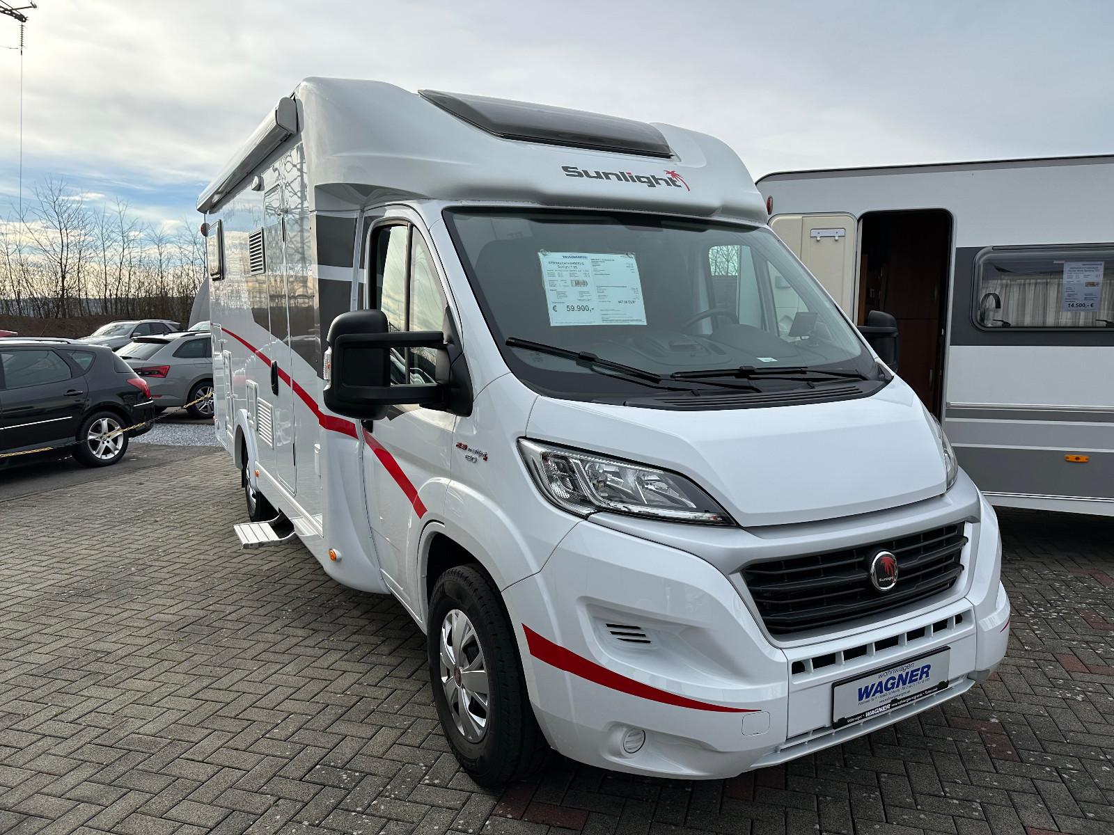 Sunlight T65 *Hubbett, Markise, Fahrradträger*