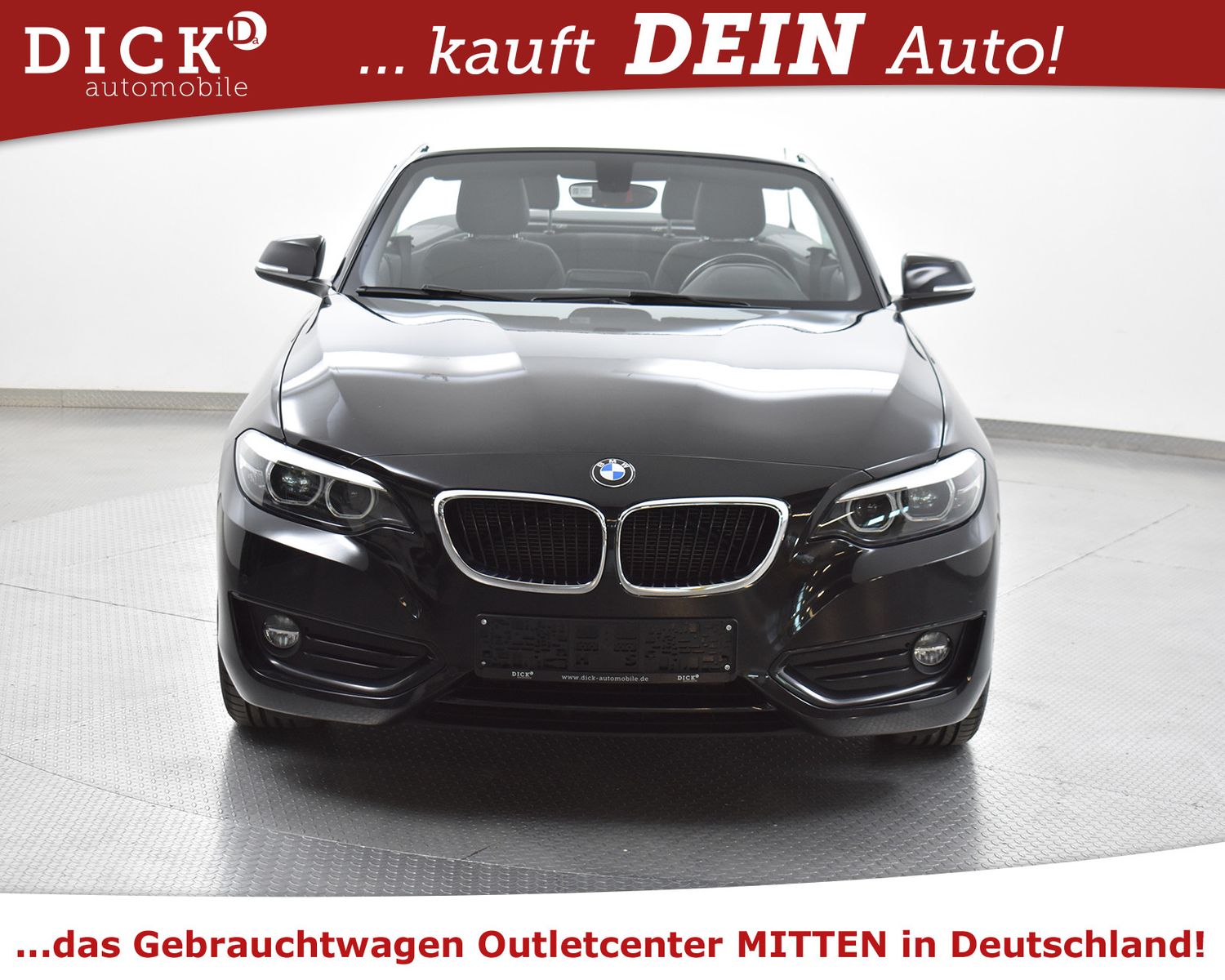 Fahrzeugabbildung BMW 218d Cabrio Advan NAVI+LED+SHZ+TEM+H&K+PDC+AHK+M