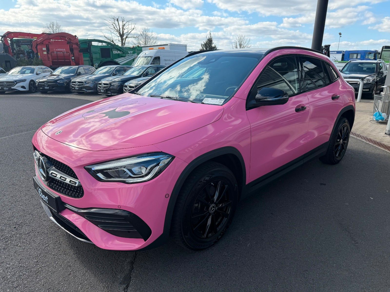Fahrzeugabbildung Mercedes-Benz GLA 250e AMG+MickyMouse+Vario+RKamera+Augment