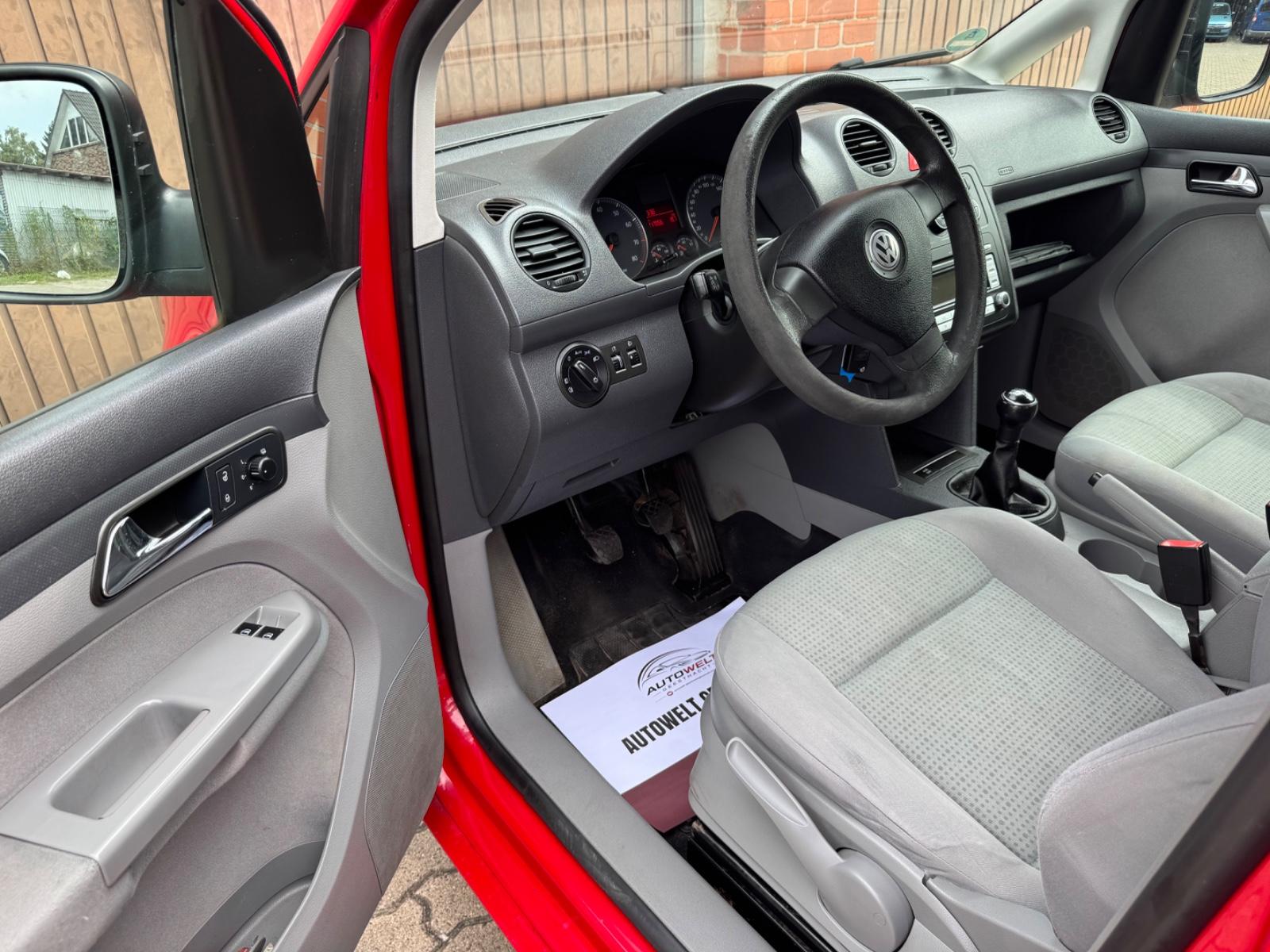 Volkswagen Caddy Life Team 7-Sitze,Klima,Allwetter,TÜV+Insp