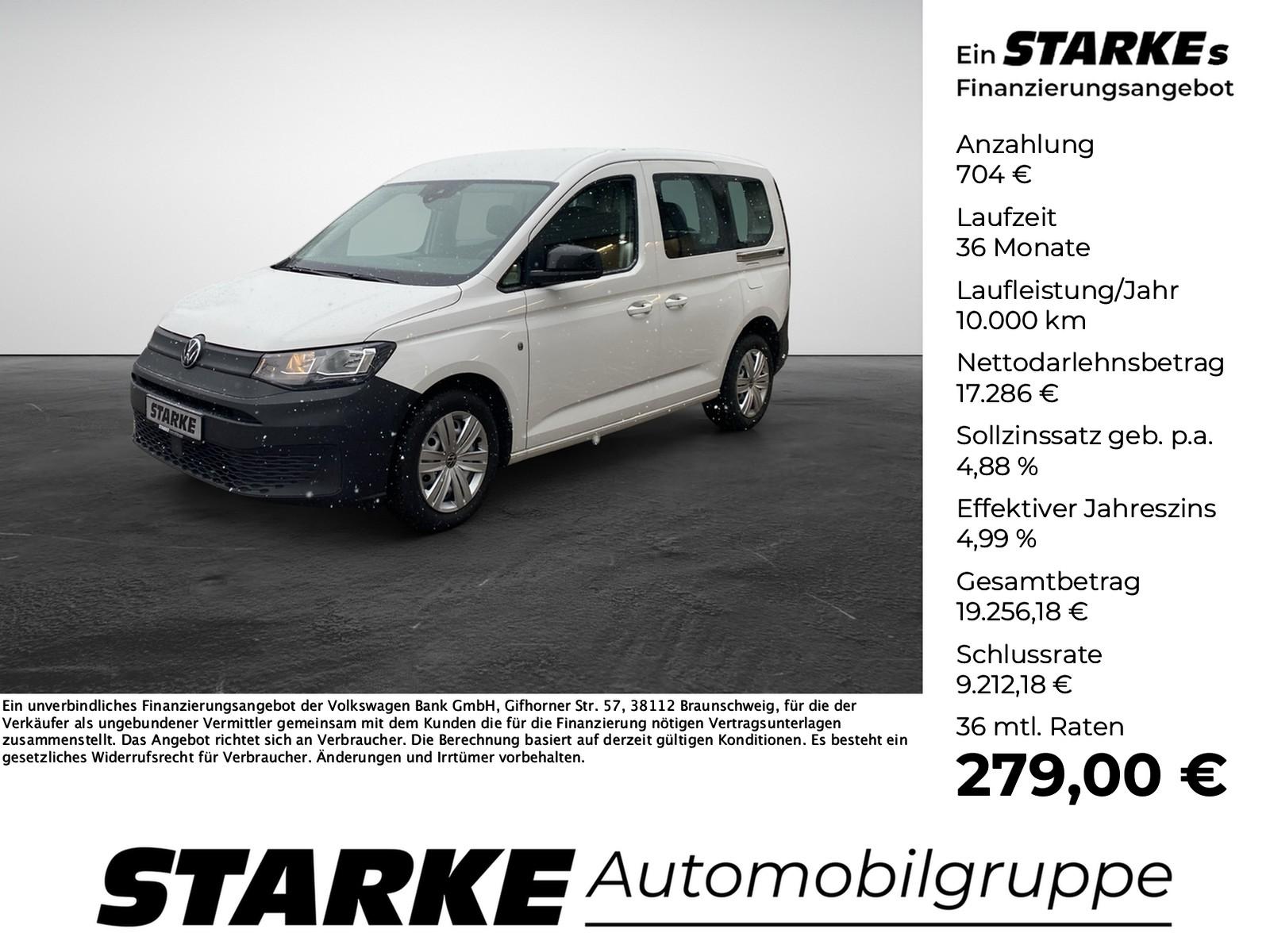 Volkswagen Caddy Kombi 2.0 TDI  AHK Tempo Klima