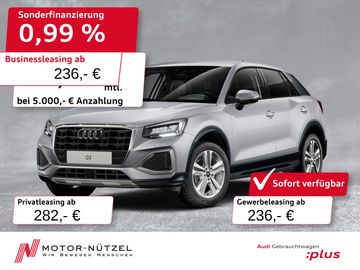 Audi Leasingangebot: Audi Q2 30 TFSI ADVANCED LED+RFK+GRA+SHZ+AHK+LM