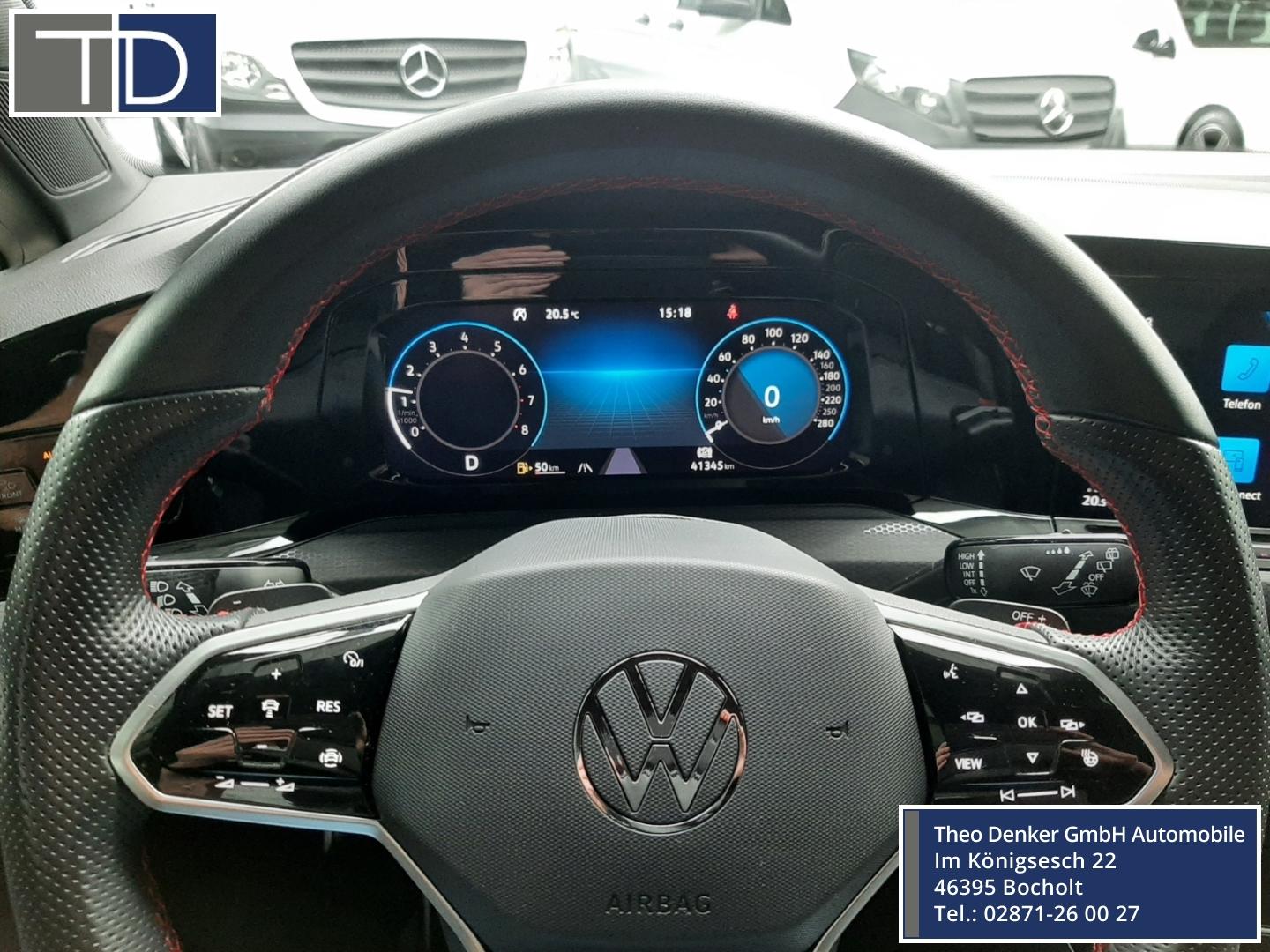 Volkswagen Golf VIII GTI DSG ACC AHK App Connect, миниатюра 6