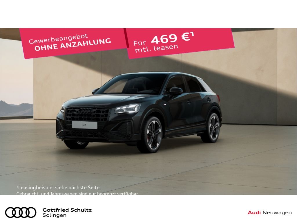 Audi Q2 40 TFSI quattro Leder Matrix Pano AHK S line