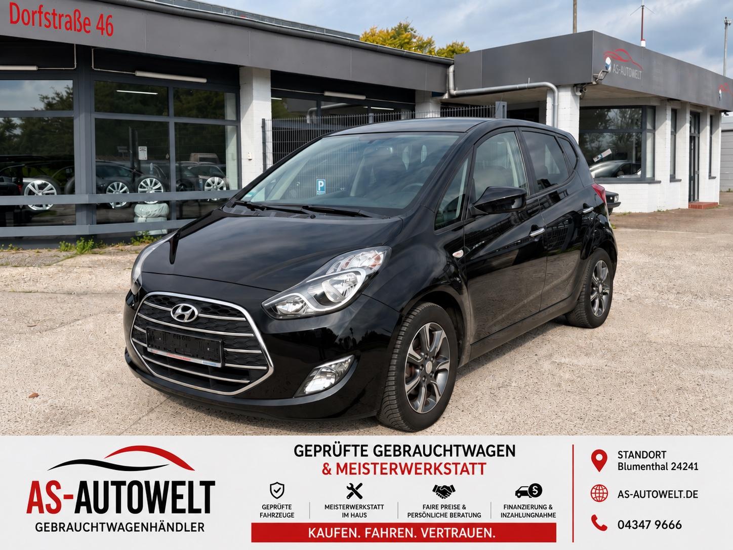 Hyundai ix20 blue YES! | Anhängerkupplung|