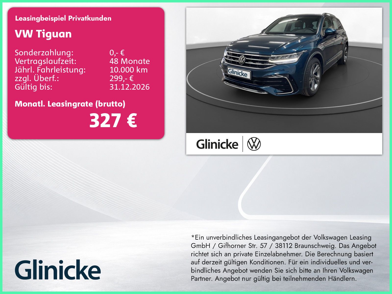 Volkswagen Tiguan 1.5 TSI R-Line Pano LED LM 19" Navi PDC v