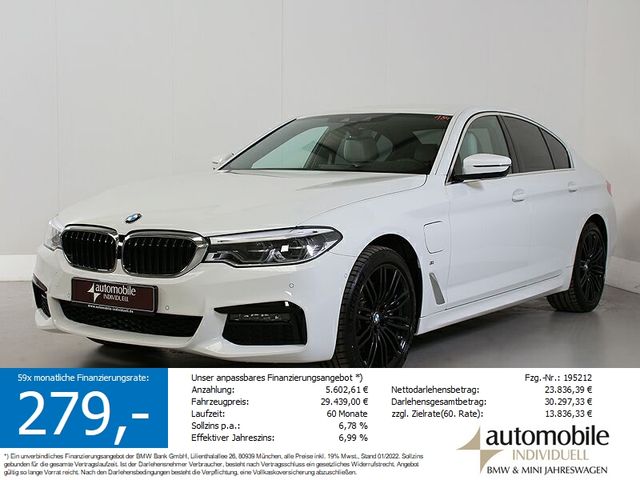 BMW 530e iPerformance M Sportpaket LED Hifi AHK HuD