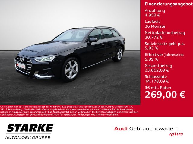 Audi A4 Avant 35 TDI S tronic advanced ACC Navi Stand