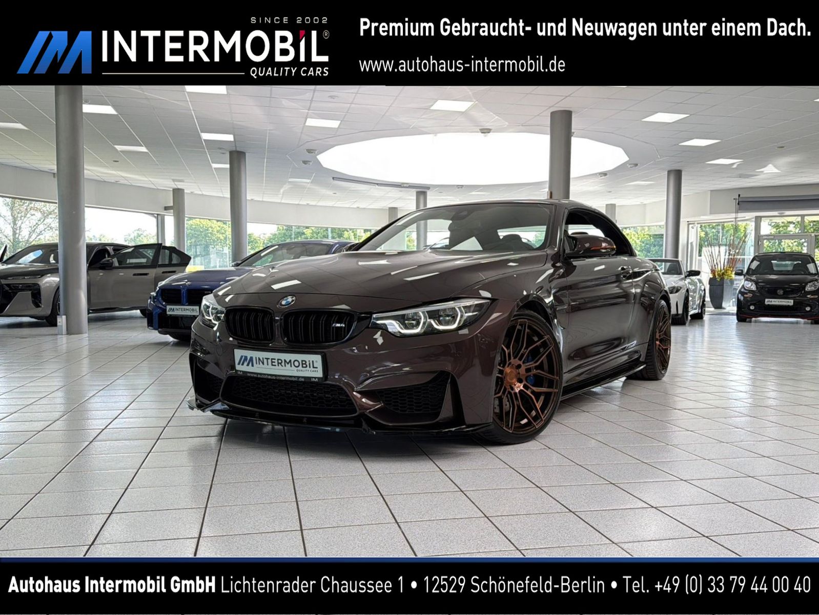 BMW M4 COMPETITION CABRIO*HUD*H/K*KAM*LED*SHADOW*