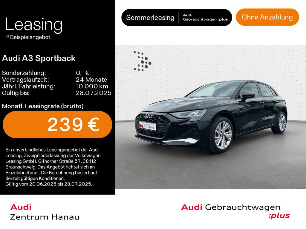 Audi A3 Sportback 35 TDI advanced*SONOS*NAVI-PLUS*HUD