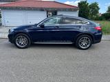 Mercedes-Benz GLC 220 d 4MATIC Coupé Autom. AMG AHK SD StandHz - blaue Mercedes-Benz GLC 220