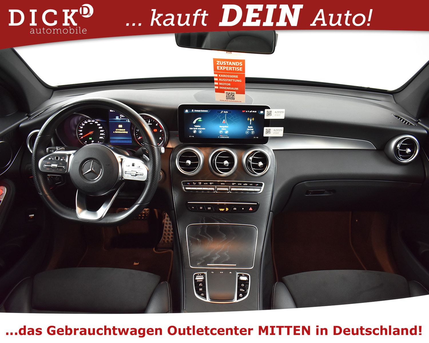 Fahrzeugabbildung Mercedes-Benz GLC 220d Coupe 4M AMG Line NAVI+LED+SHZ+DAB+KAM+