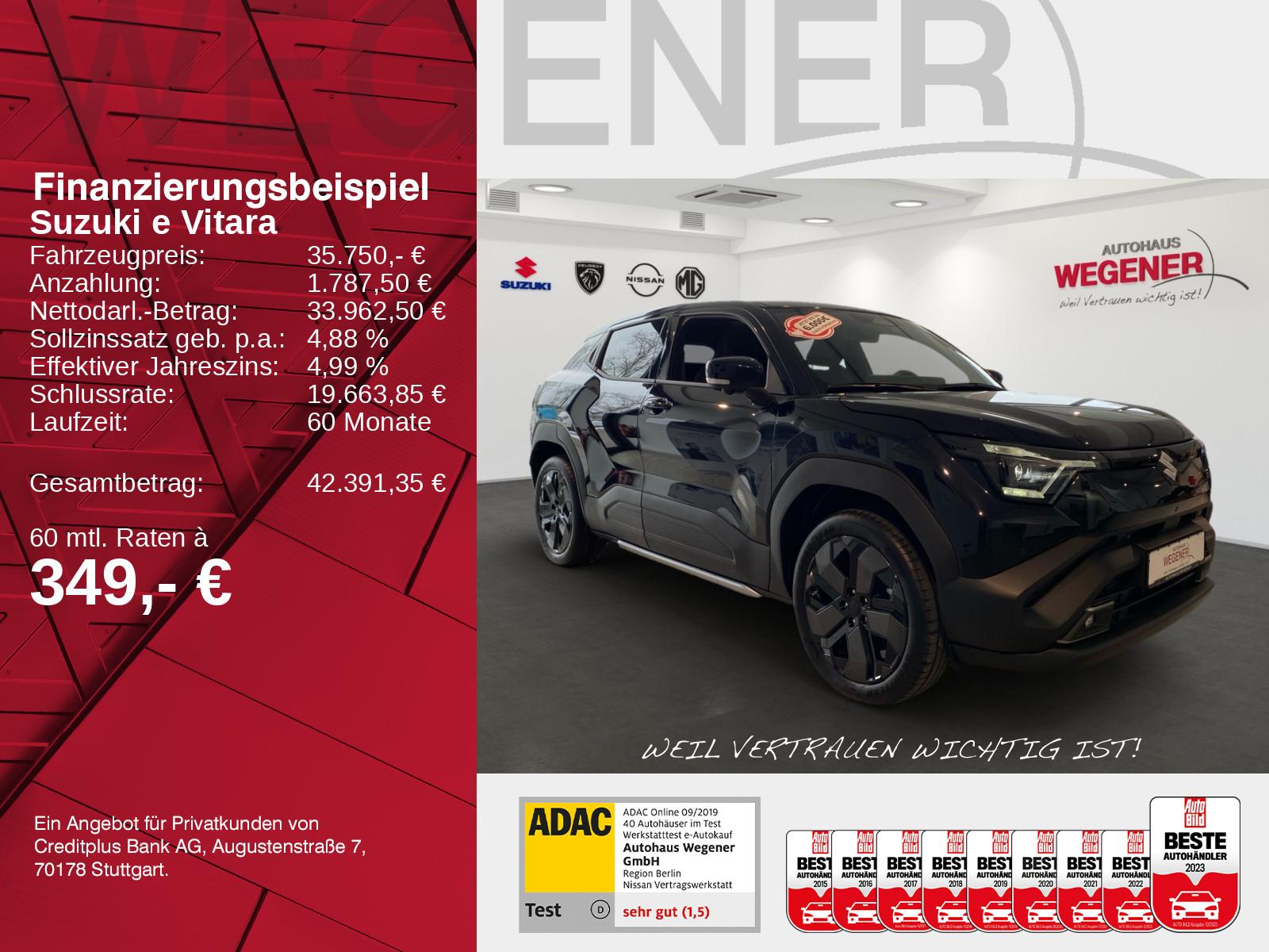 Suzuki e VITARA (61kWh) Comfort+
