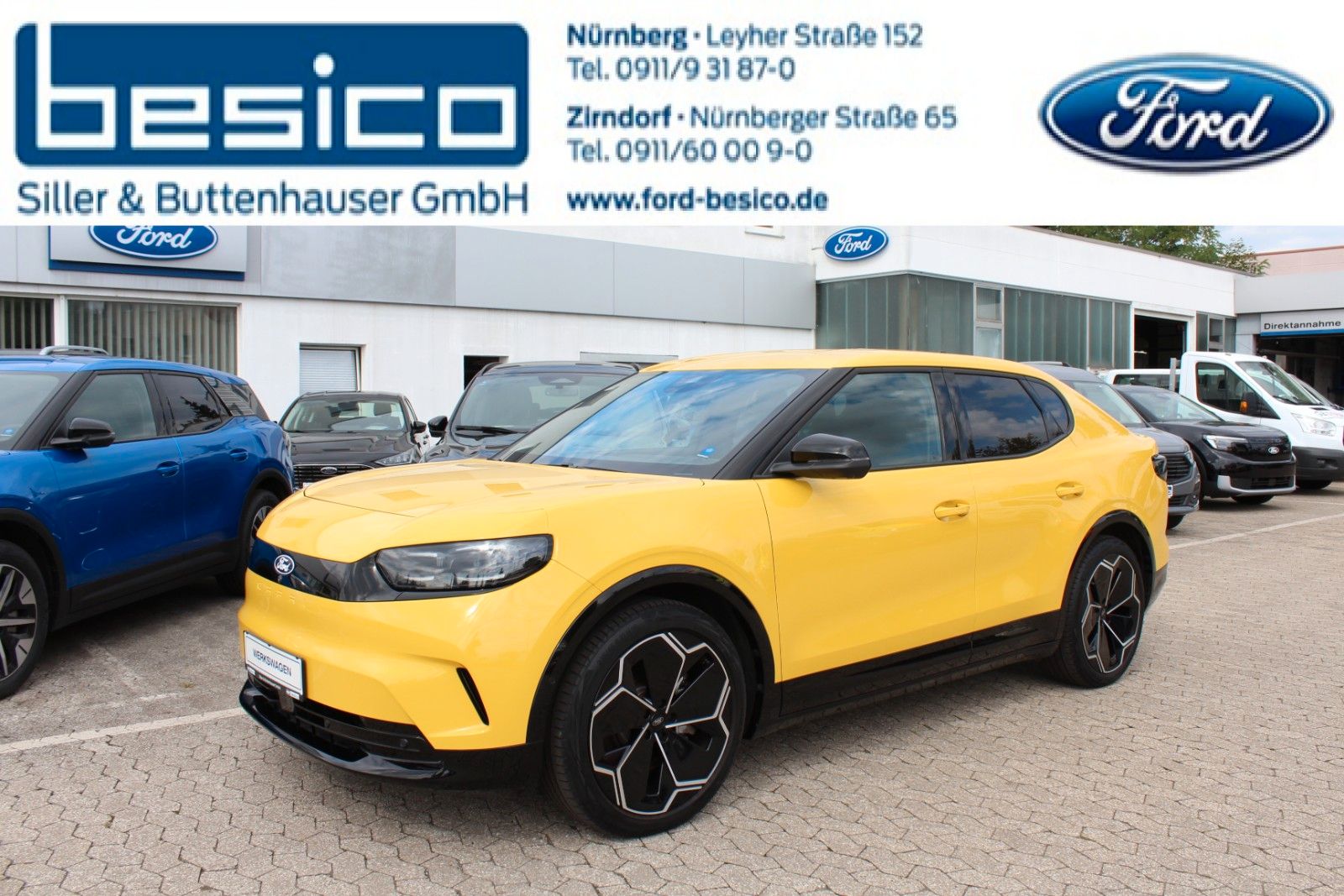 Ford Capri 77kWh RWD*21 Zoll*AHK*Navi*ACC*Kamera*