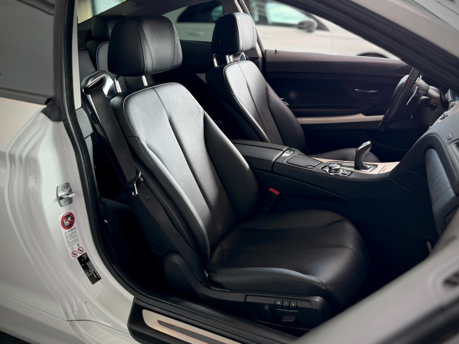 BMW 640 d xDrive Coupé F13 – 313 ch – 56 000 km – HUD – Cuir Dakota – Avertisseurs angle mort