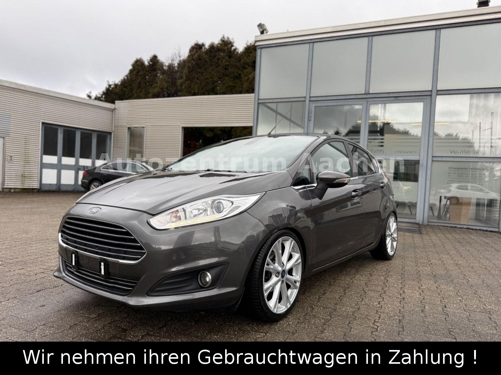 Ford Fiesta Titanium*LEDER*SHZ*XENON LED*1.HAND*EURO6