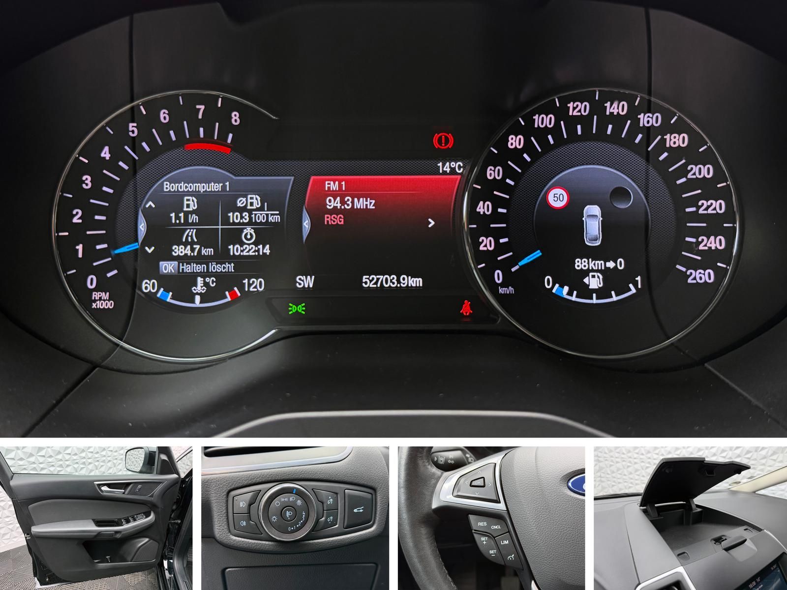 Fahrzeugabbildung Ford S-MAX 1.5 TITANIUM/7-SITZE/KEYLES/RCAM/NAV/PDC