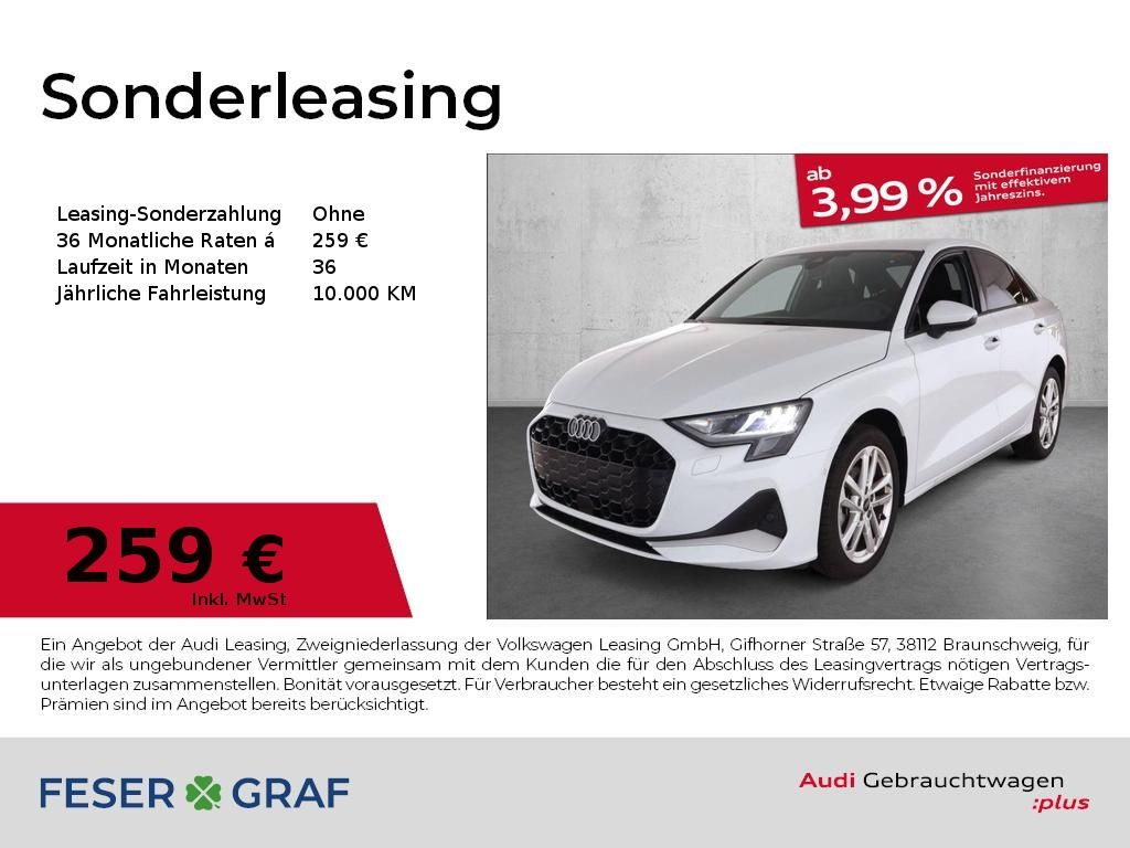 Audi A3 Limousine advanced 30 TFSI S tronic Virt. Coc
