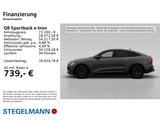 Audi Q8 Sportback e-tron 55 S line Edition Matrix*Pan - mit Elektro-Antrieb: Vollleder, Ambiente-Beleuchtung