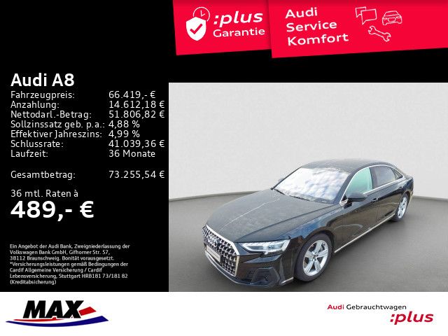 A8 lang 60 TFSI e QUATTRO MATRIX+PANO+HUD+VCP