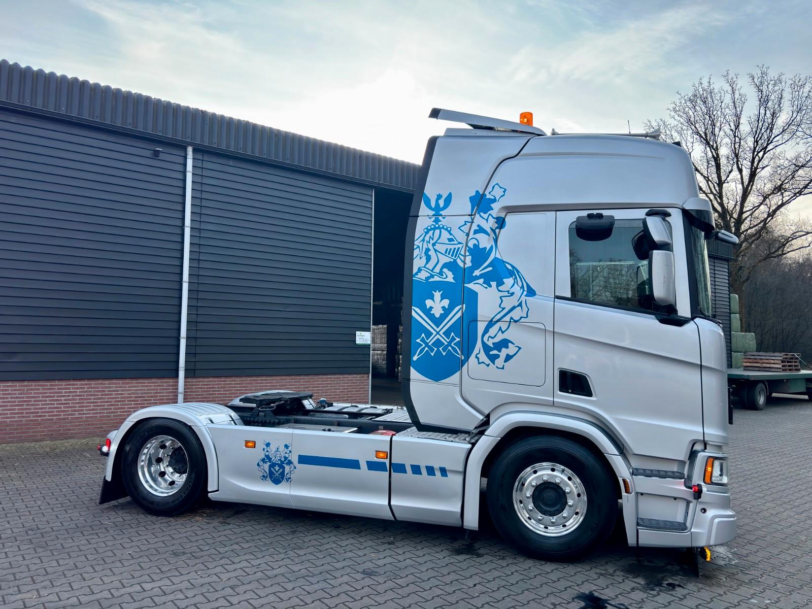 Scania R450 FullAir and NEW MOD and new tyres