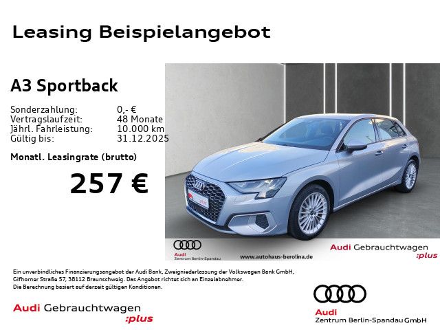 A3 Sportback 35 TFSI Adv. *Smartph.-int.*SHZ*