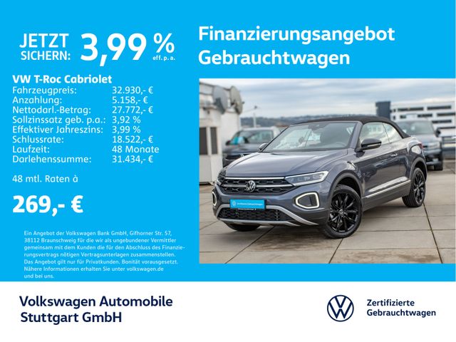 Volkswagen T-Roc Cabriolet Style 1.5 TSI Navi LED Kamera