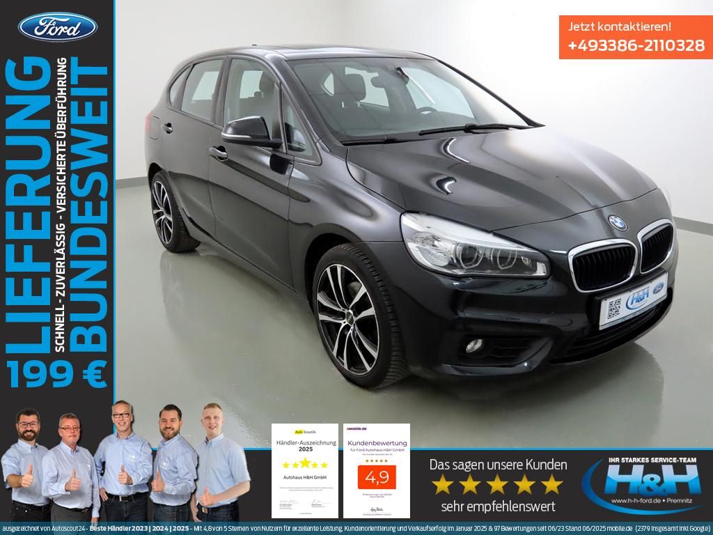BMW 220 Aut. Active Tourer Advantage LED+AHK+Panoda.