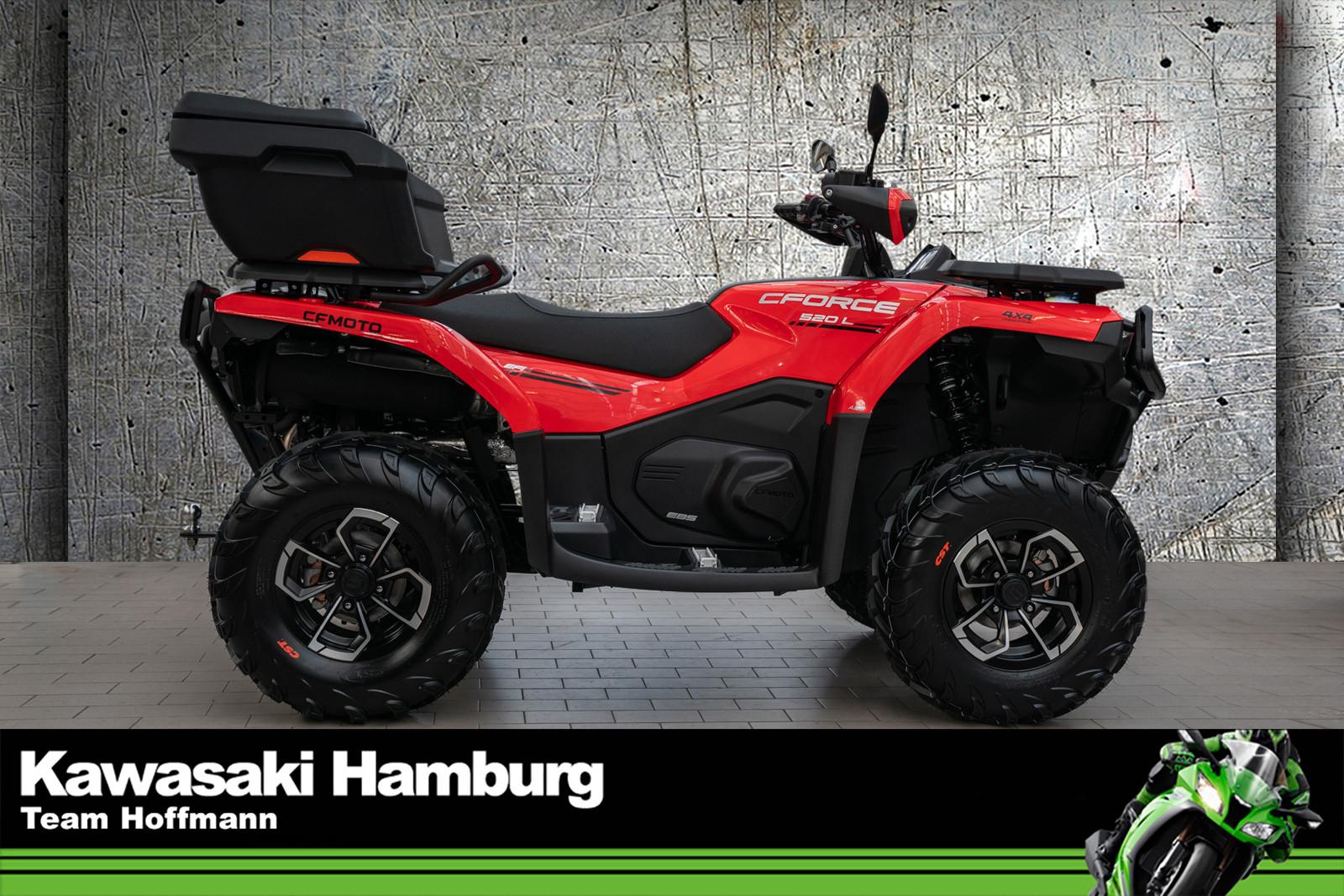CFMOTO CForce 520 L ABS inkl. Bumper + Koffer hinten