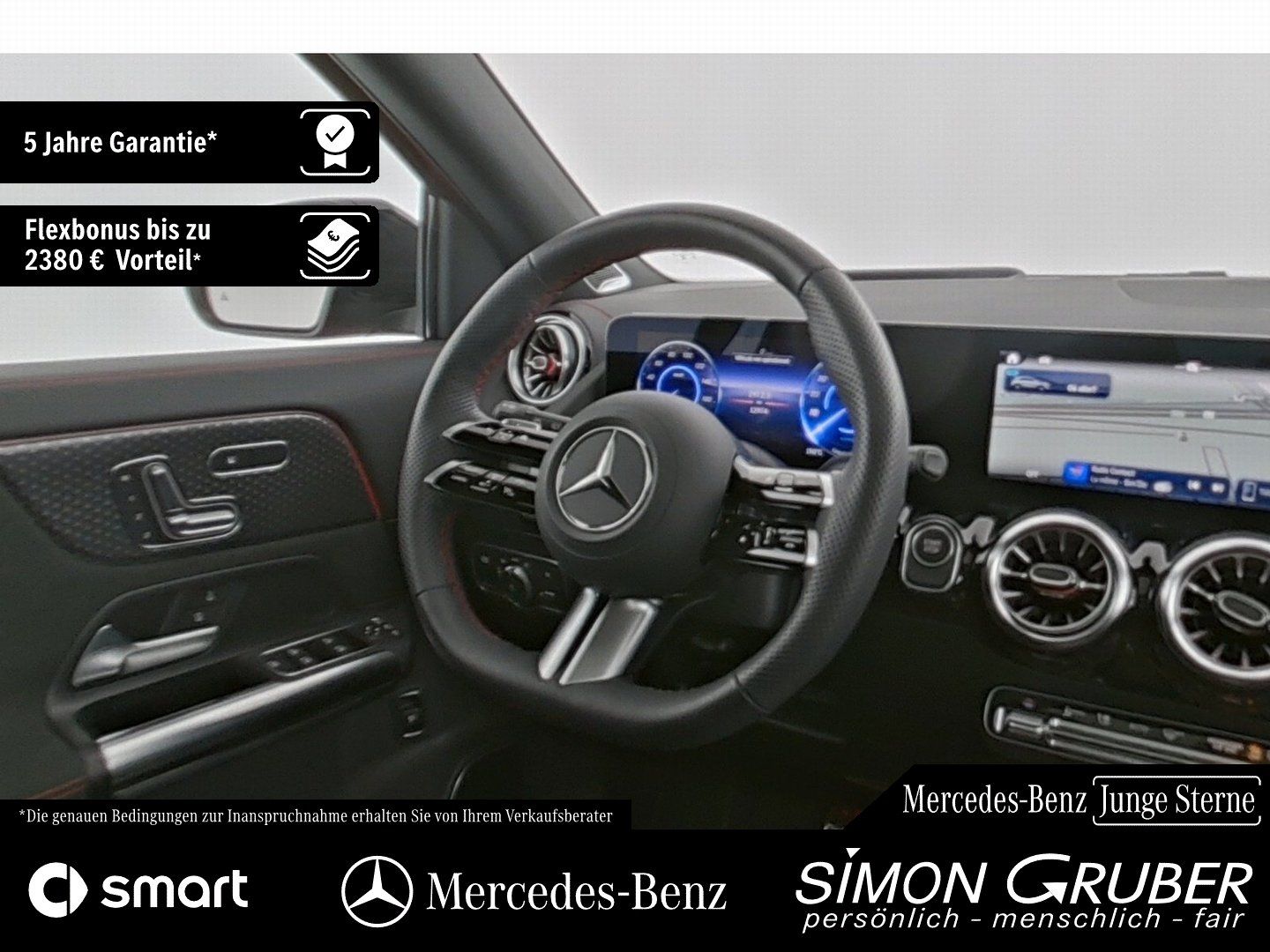 Fahrzeugabbildung Mercedes-Benz EQA 350 4M AMG Night Burm HUD Ambi Pano 360 AHK