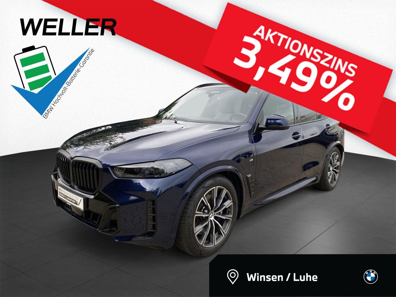 BMW X5 xDrive50e M-Sport Pro, HUD, H&K, Pano, AHK